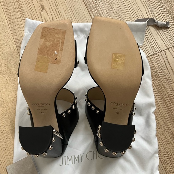 Authentic Jimmy Choo studded heels - Picture 4 of 9